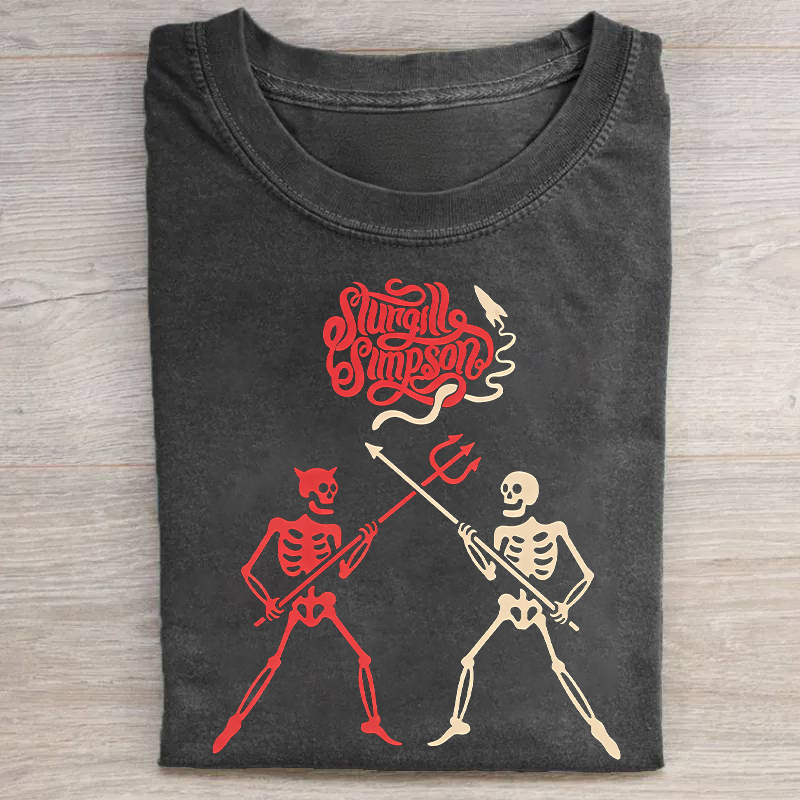 Sturgill Simpson Skull T-shirt