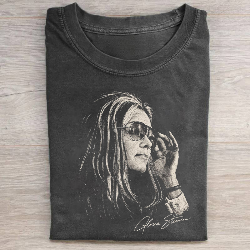 Gloria Steinem Feminist Icon T-shirt