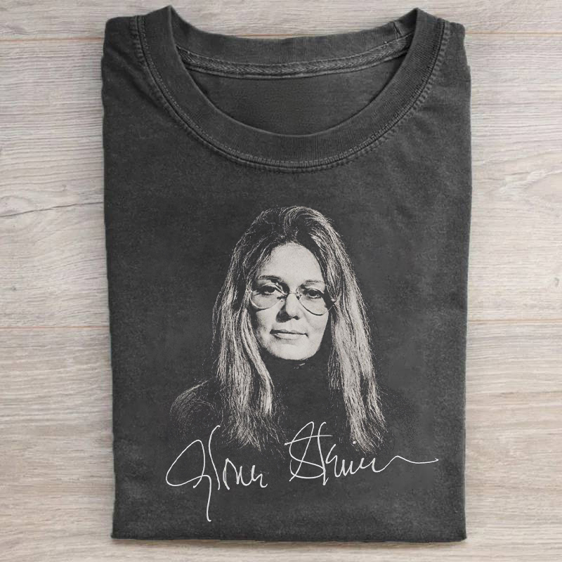 Gloria Steinem Feminist Activist T-shirt