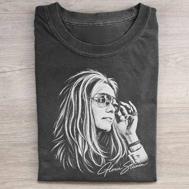 Gloria Steinem Memorial T-shirt