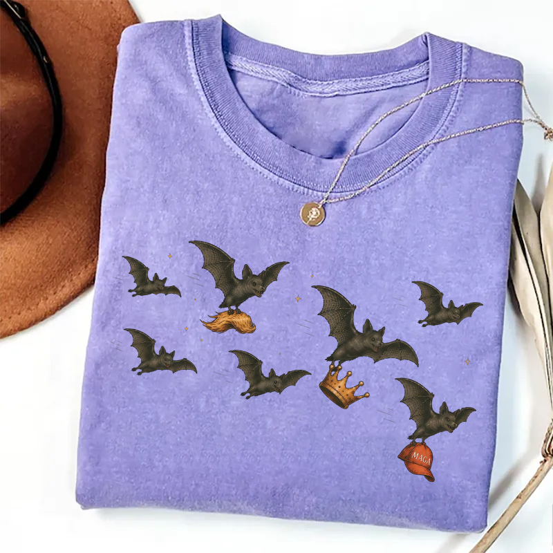 Vintage Halloween Bat T-shirt