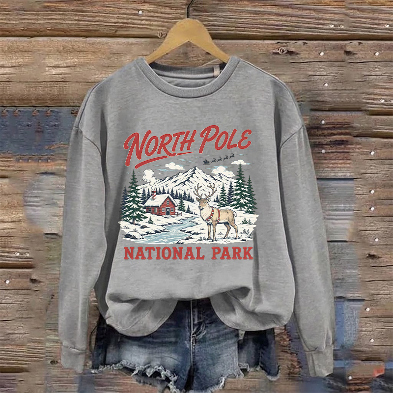North Pole National Park Sweatshirt