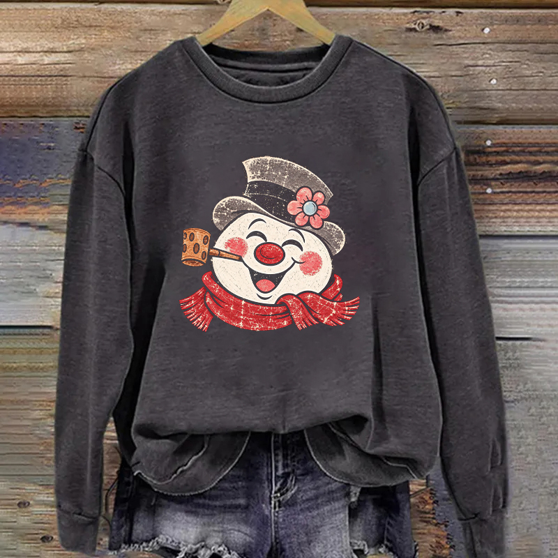Funny Christmas Snowman Sweatshirt