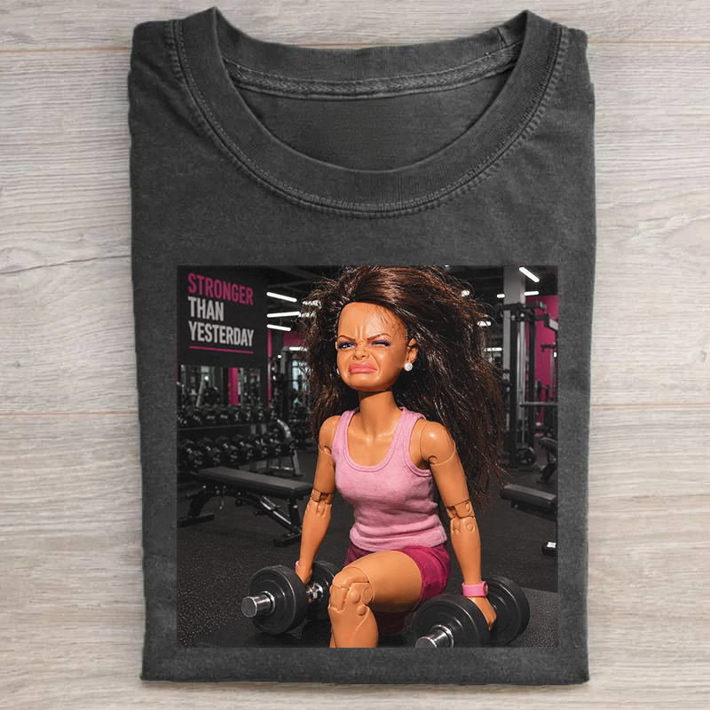Gym Doll Girl Funny T-shirt