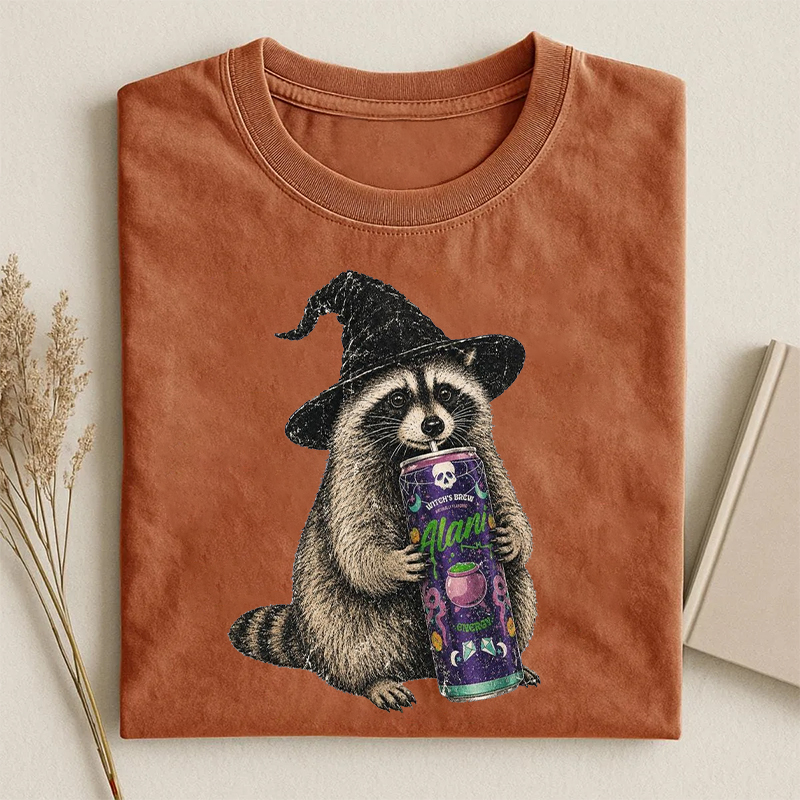 Halloween Racoon T-shirt
