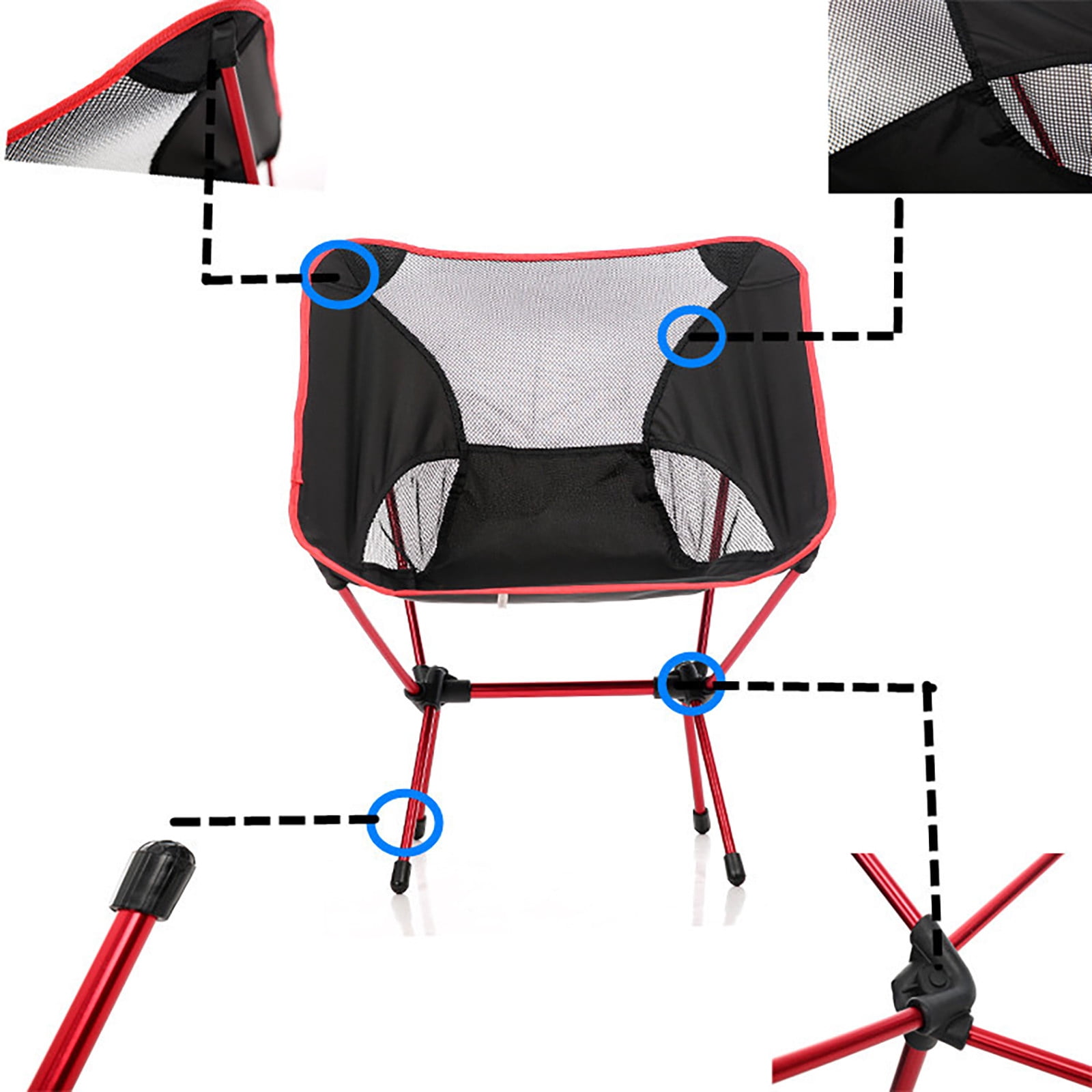 Soon to be sold out💝clearance-Buy 2 get 2 free,Buy 3 get 3 free💥GCI Outdoor Pack Away Portable Rocking Chair✅350-lb