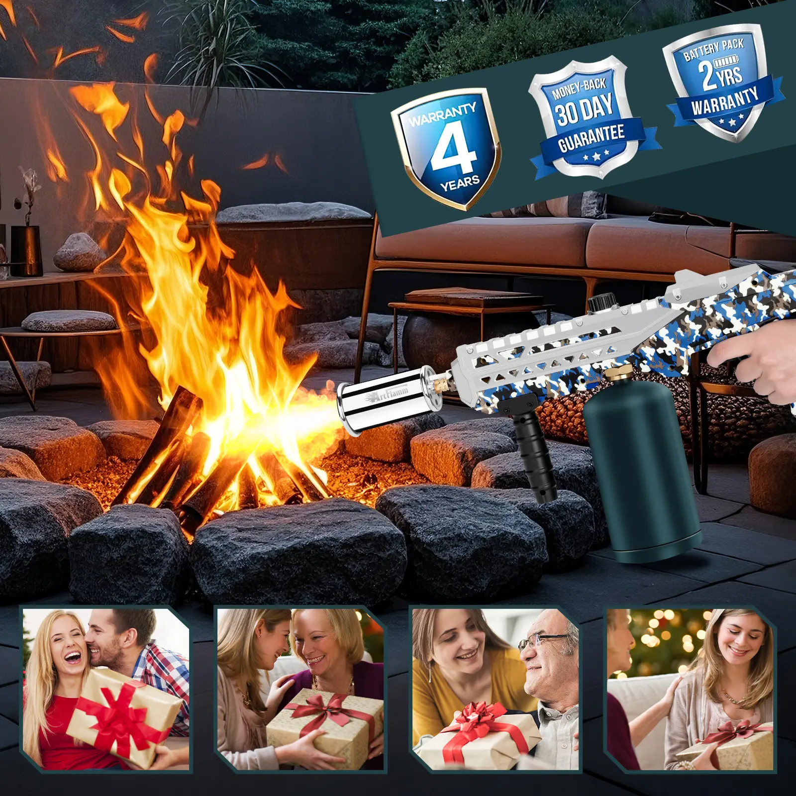 💝𝗧𝗼𝗱𝗮𝘆'𝘀 𝗦𝗽𝗲𝗰𝗶𝗮𝗹𝘀💝Buy 2 get 2 free💥ARTFLAMM Powerful Propane Torch