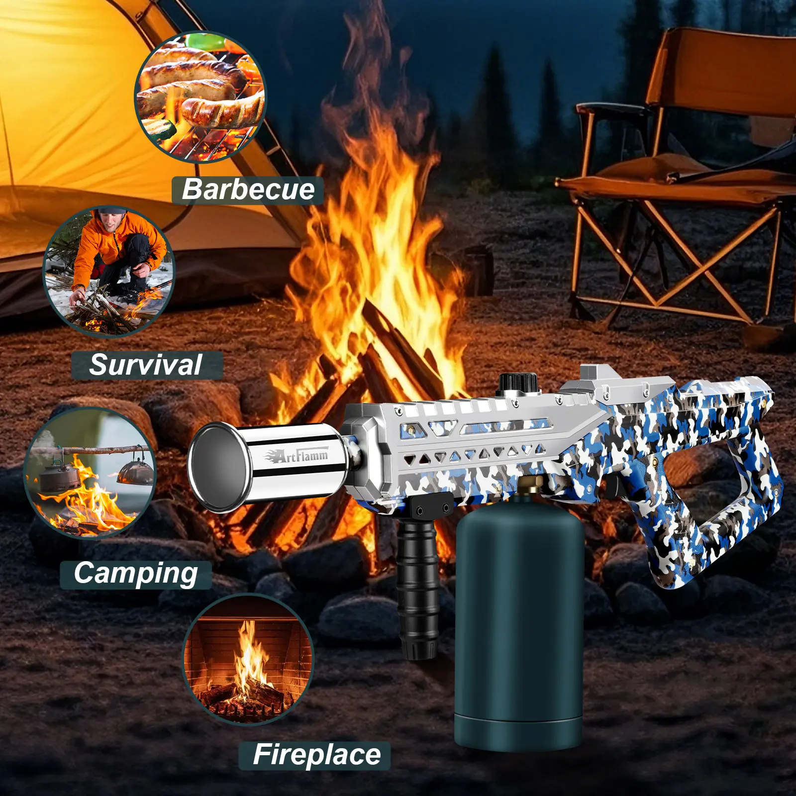💝𝗧𝗼𝗱𝗮𝘆'𝘀 𝗦𝗽𝗲𝗰𝗶𝗮𝗹𝘀💝Buy 2 get 2 free💥ARTFLAMM Powerful Propane Torch
