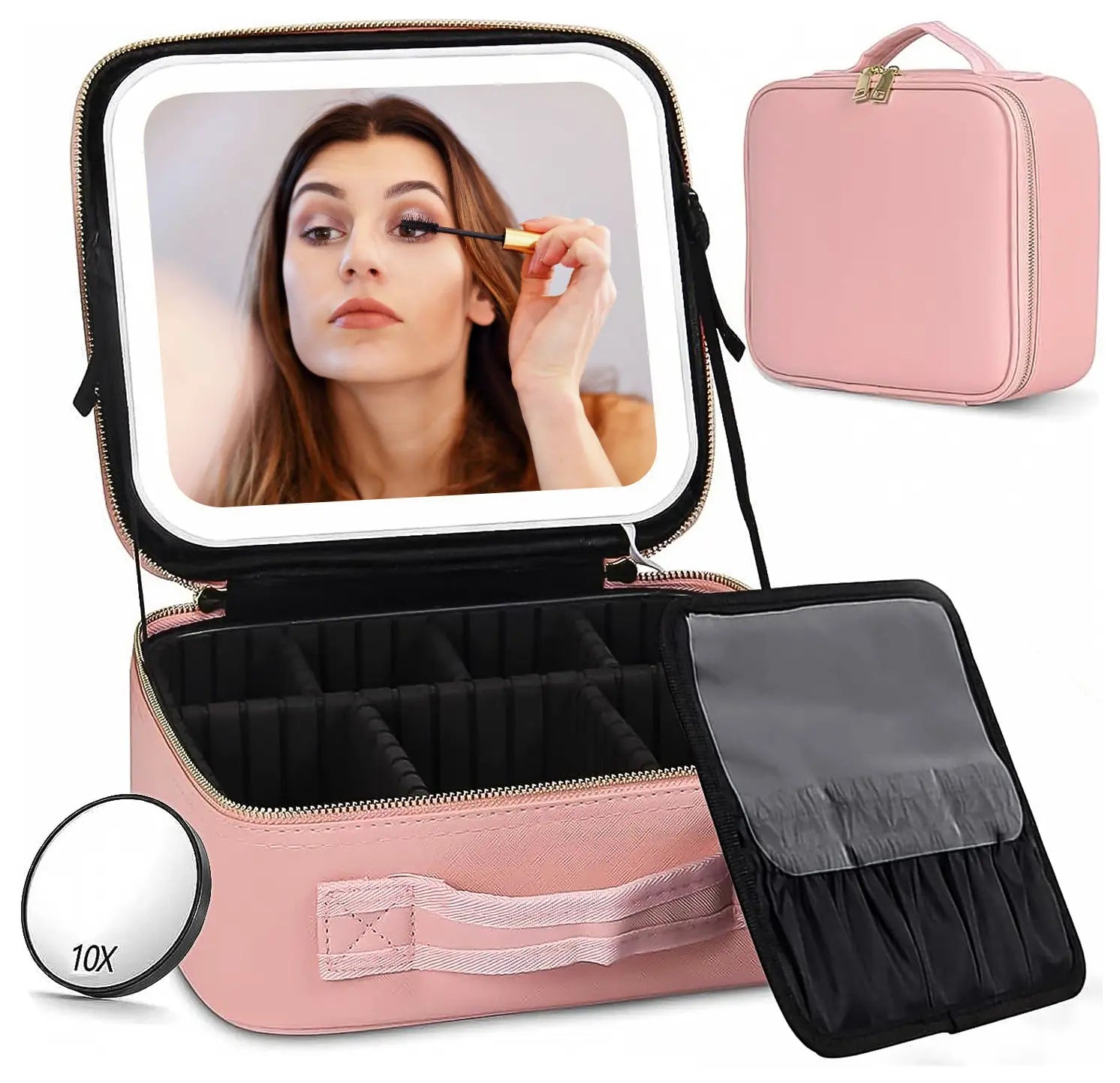 Mother's Day Present-----Portable Makeup Case Cosmetic Organizer