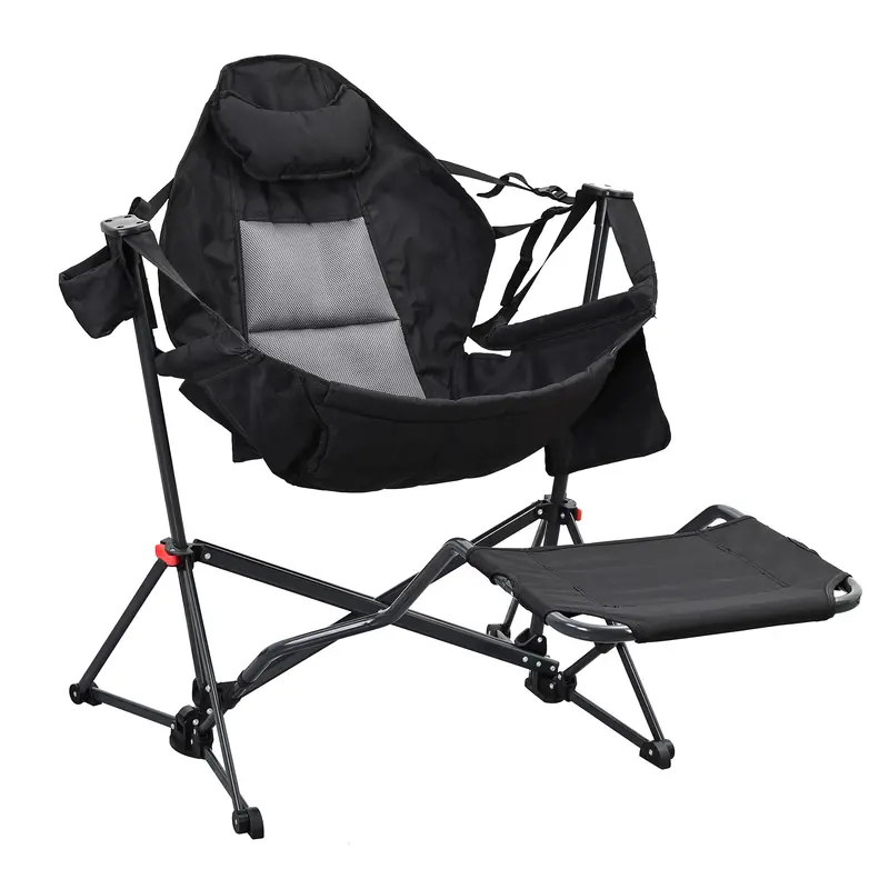 💝Father's Day Gift💝Buy 2 get 2 free💥GDY Hammock Swing Camping Chair With Pedal, Max 450 lbs Capacity