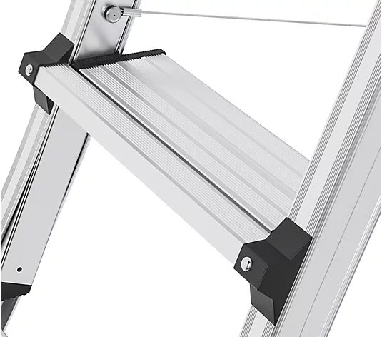 ✨💝𝗧𝗼𝗱𝗮𝘆'𝘀 𝗦𝗽𝗲𝗰𝗶𝗮𝗹𝘀✨ Buy 1 Get 1 Free ✨Hailo Adjustable Ladder w/ Safety Bar & XL Platform