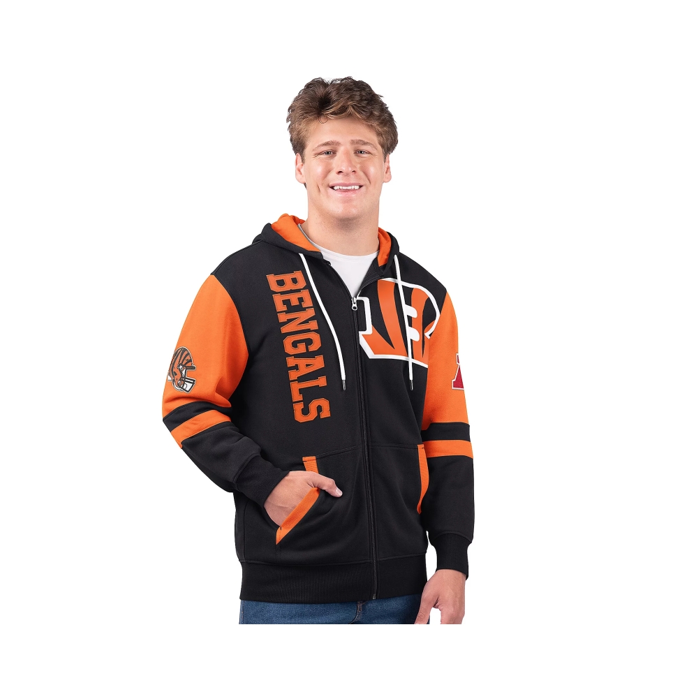 Last day of clearance!!💝Buy 2 Get 4 Free✨NFL Full Zip Hooded Sweatshirt