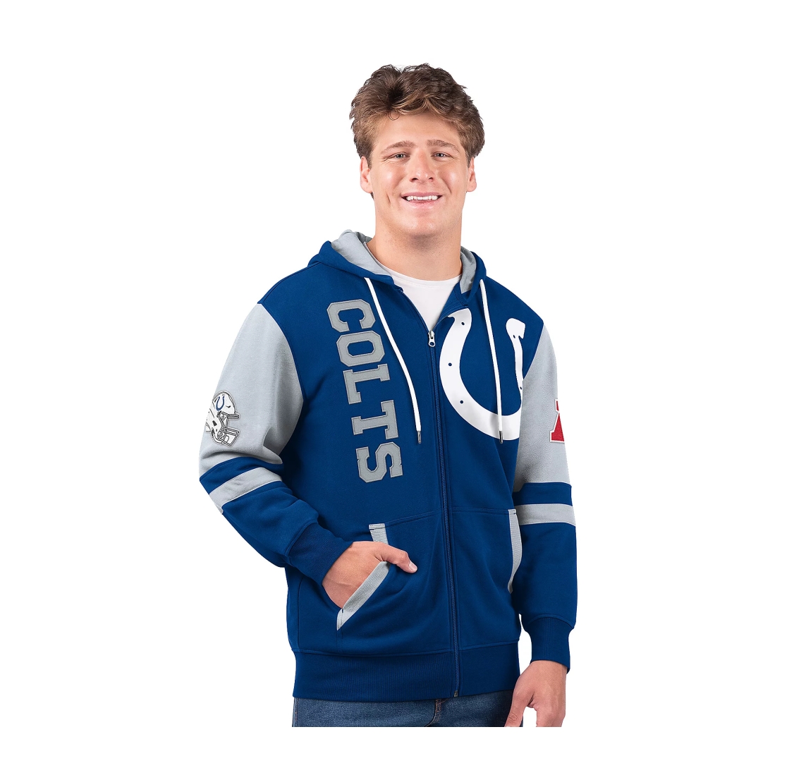 Last day of clearance!!💝Buy 2 Get 4 Free✨NFL Full Zip Hooded Sweatshirt