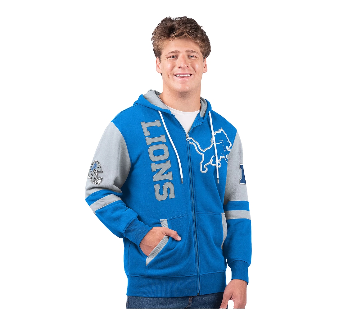 Last day of clearance!!💝Buy 2 Get 4 Free✨NFL Full Zip Hooded Sweatshirt