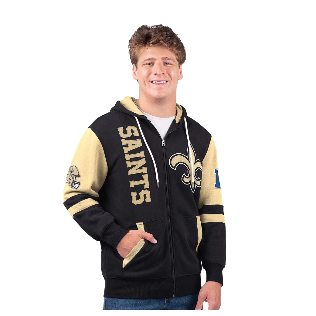 Last day of clearance!!💝Buy 2 Get 4 Free✨NFL Full Zip Hooded Sweatshirt