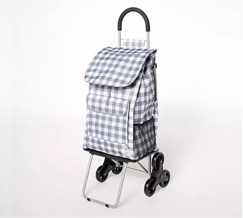 ✨ Buy 2 Get 4 Free ✨Trolley Dolly XL 3-in-1 Stair Climber Folding Cart w/ Backpack Straps