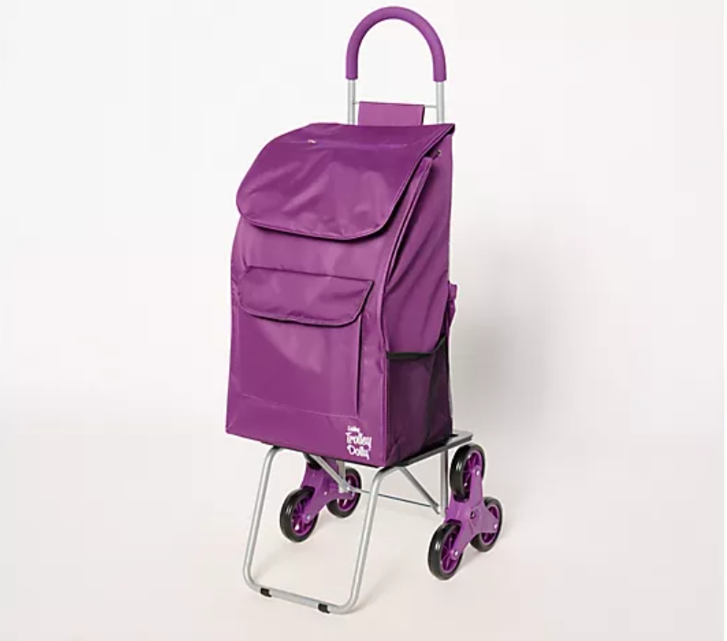 ✨ Buy 2 Get 4 Free ✨Trolley Dolly XL 3-in-1 Stair Climber Folding Cart w/ Backpack Straps