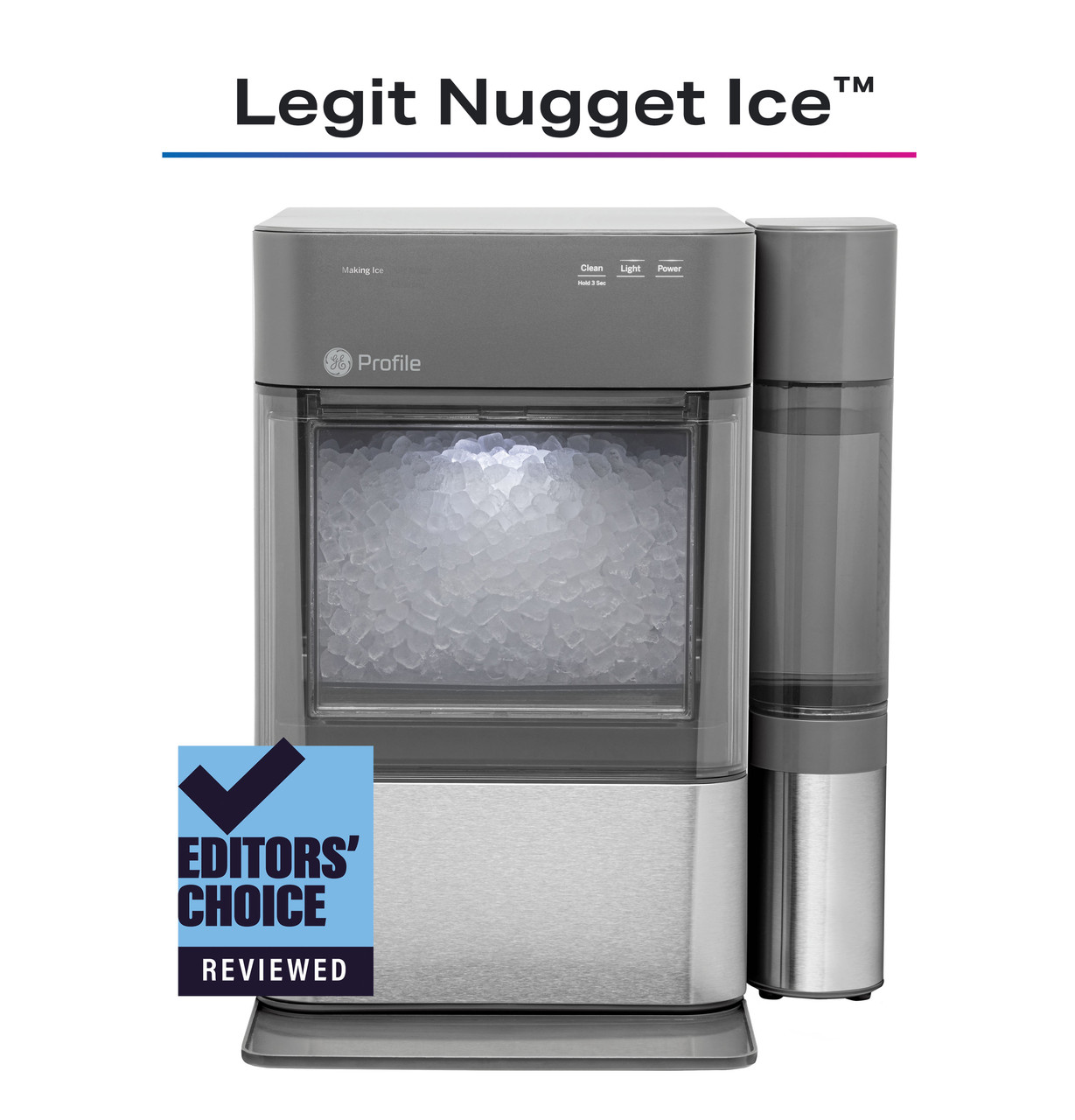 💝𝗧𝗼𝗱𝗮𝘆'𝘀 𝗦𝗽𝗲𝗰𝗶𝗮𝗹𝘀💝GE Profile™ Opal™ 2.0 Nugget Ice Maker with Side Tank