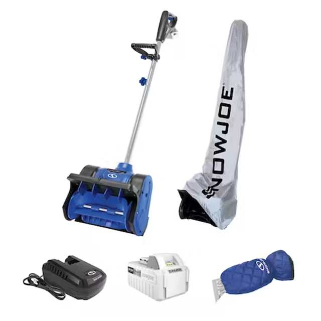 Soon to be sold out!!💝Last Day For Clearance,  Buy 1 Get 1 Free✨Snow Joe 24V Cordless Rechargeable 11" Snow Thrower & Cover