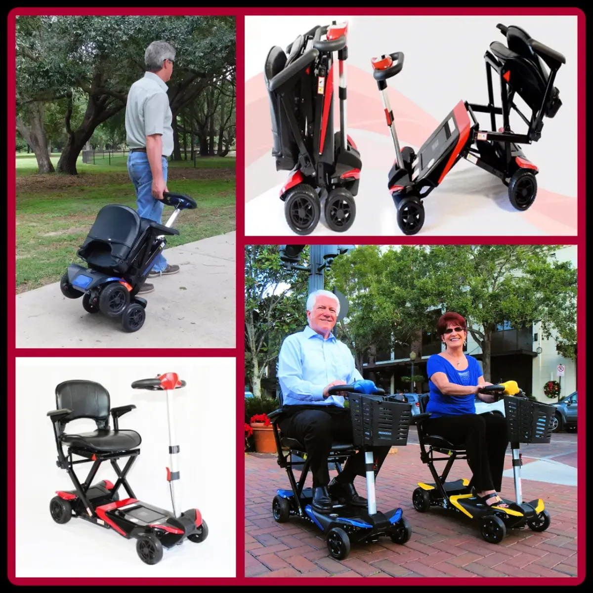 💝Last Day for Clearance, Buy 1 Get 1 Free✨Remote Control Folding Mobility Scooter