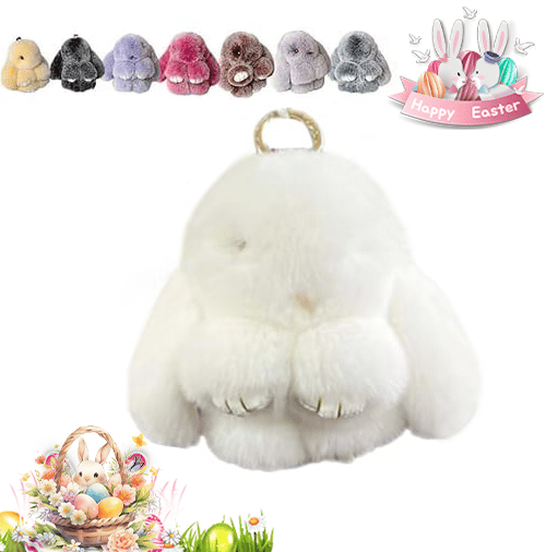 🐰 Handmade Soft Bunny Charms