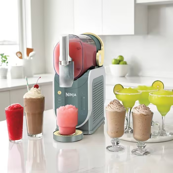 Father's Day Special💝Buy 1 Get 1 Free✨ Ninja SLUSHi Frozen Drink Maker – Luminous Blue | Makes 7+ Servings Per Batch