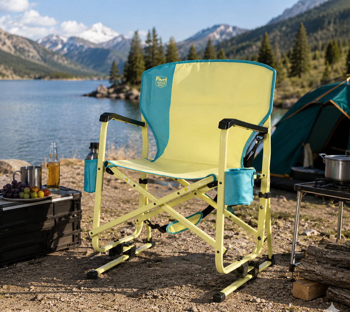 💝Last Day for Clearance💝Buy 2 Get 2 Free💥Timber Ridge Redwood Flow Motion DC Rocker Chair