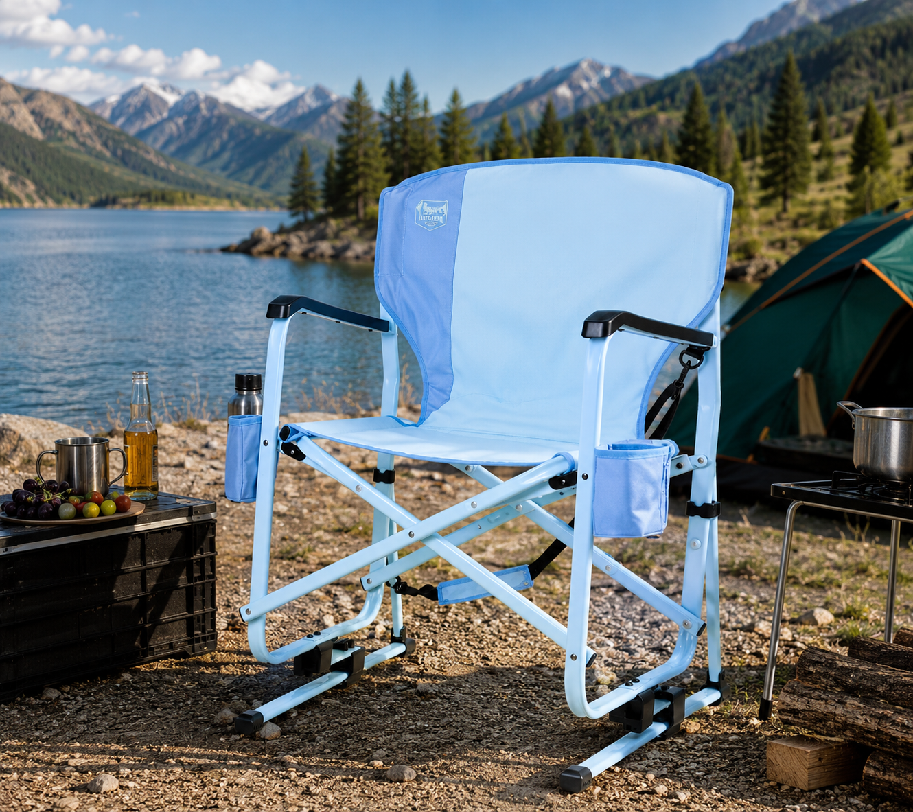 💝Last Day for Clearance💝Buy 2 Get 2 Free💥Timber Ridge Redwood Flow Motion DC Rocker Chair