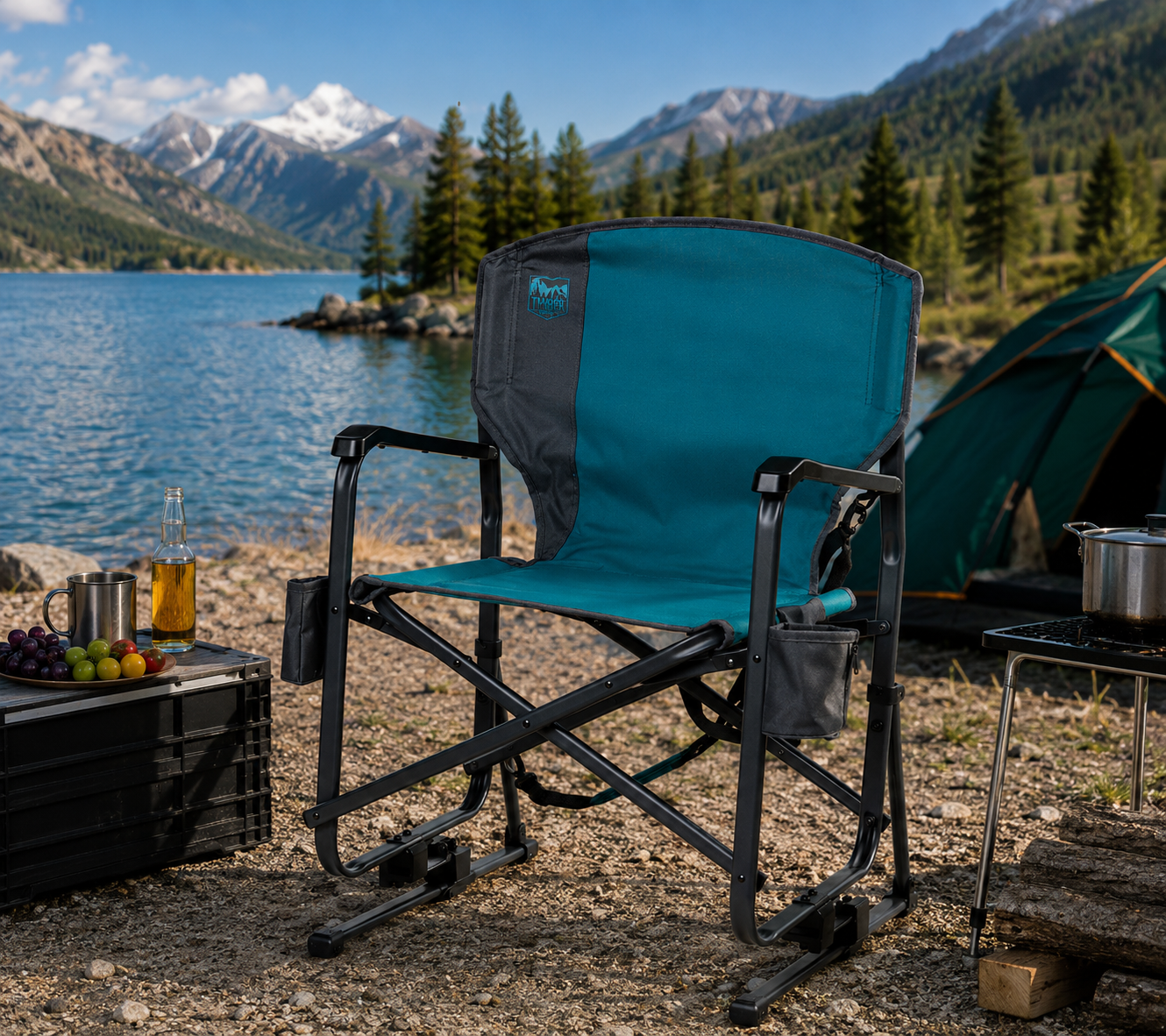 💝Last Day for Clearance💝Buy 2 Get 2 Free💥Timber Ridge Redwood Flow Motion DC Rocker Chair