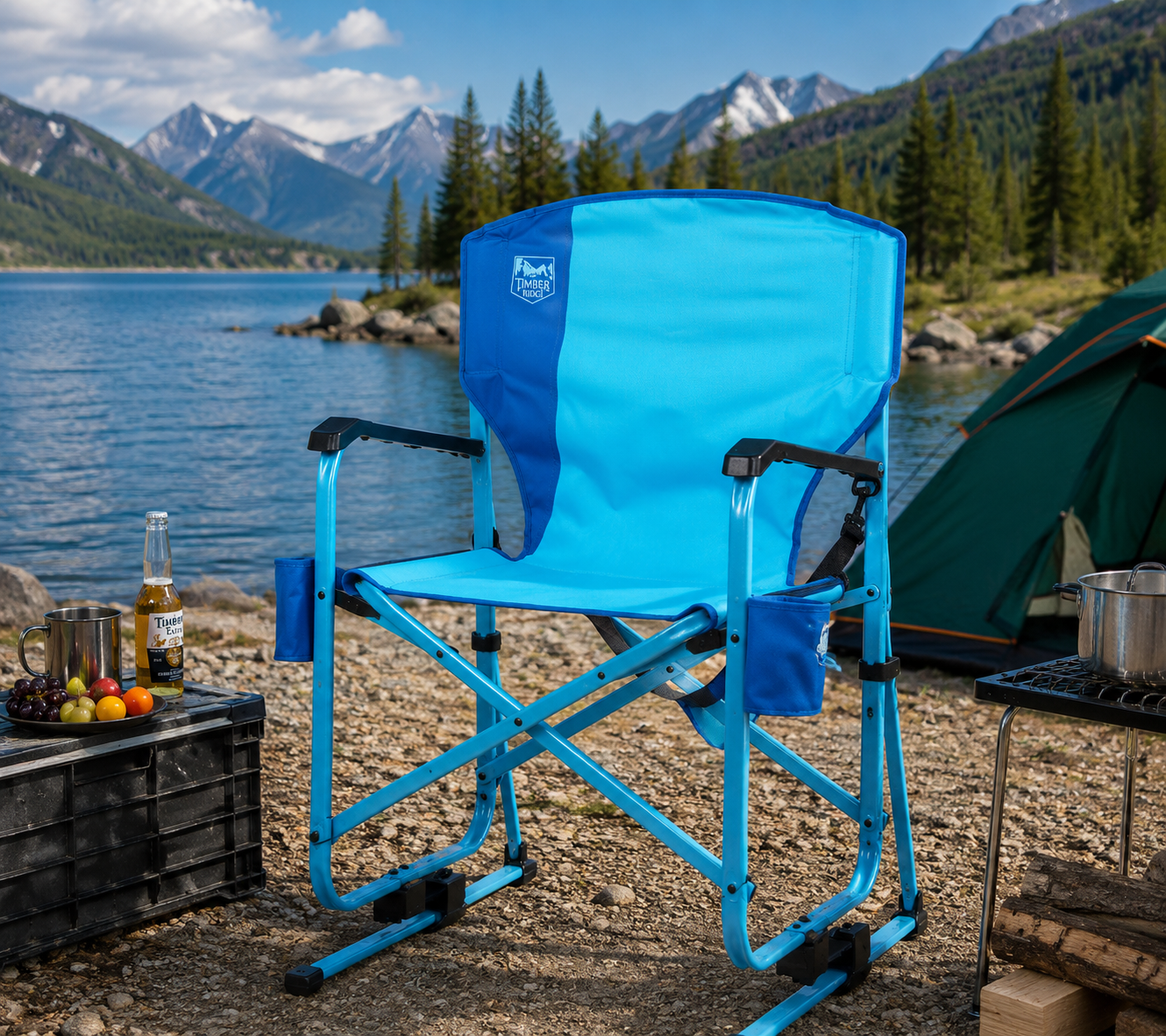 💝Last Day for Clearance💝Buy 2 Get 2 Free💥Timber Ridge Redwood Flow Motion DC Rocker Chair