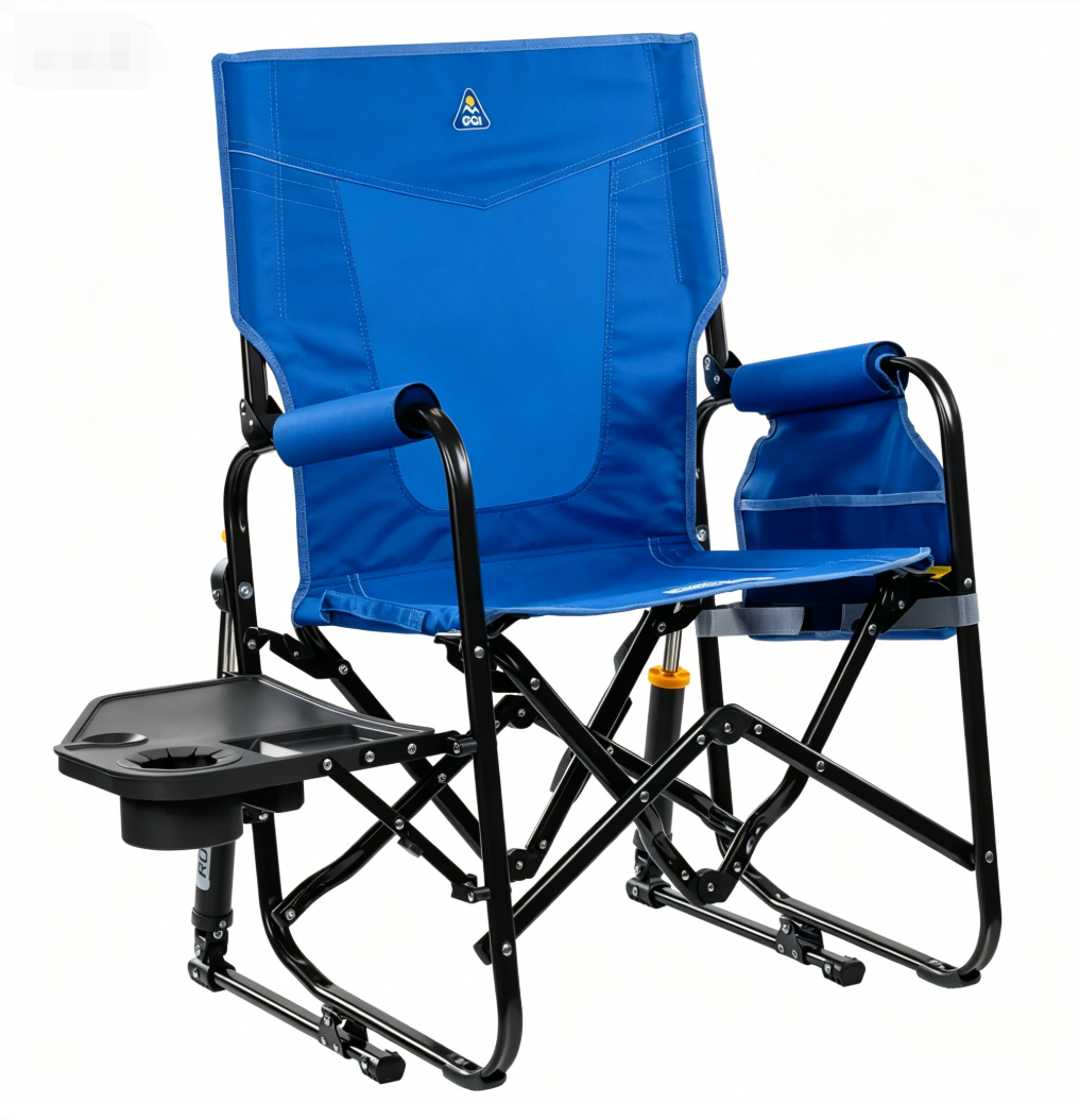 💝Warehouse Clearance💝Buy 2 get 2 free,Buy 4 for only $43.9💥GCI Outdoor Freestyle Pro Rocker Chair w/ Collapsible Side Table✅400-lb Weight Capacity