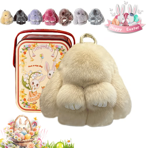 🐰 Handmade Soft Bunny Charms