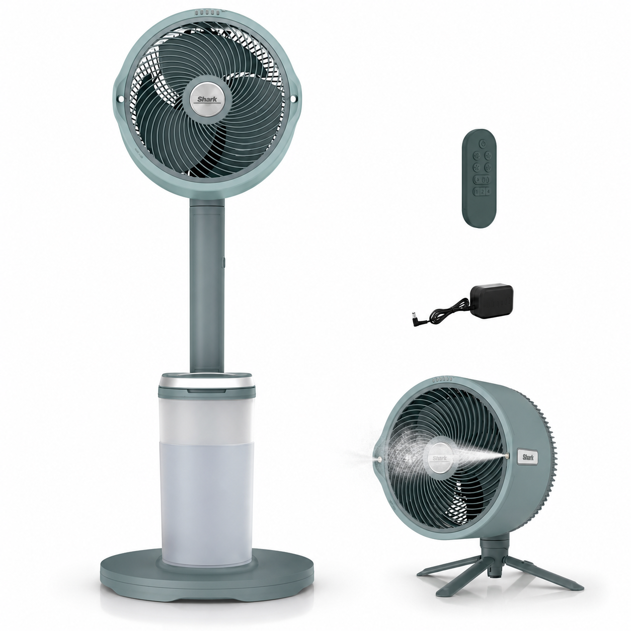 💝Warehouse Clearance💝Buy 2 get 2 free,Buy 4 for only $59.98💥💝Shark FlexBreeze Pro Mist Indoor & Outdoor Fan in Butter