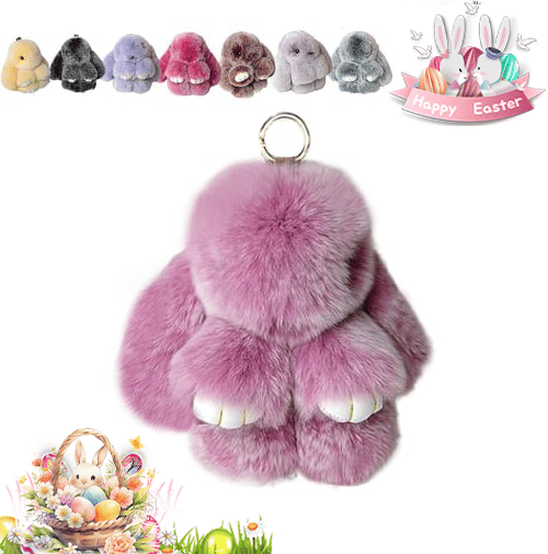 🐰 Handmade Soft Bunny Charms