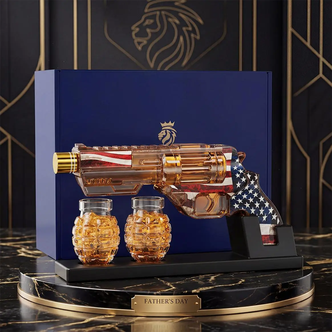 Last day of clearance!!💝Whisky Decanter and Glass Set