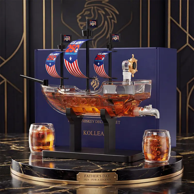 Last day of clearance!!💝Whisky Decanter and Glass Set