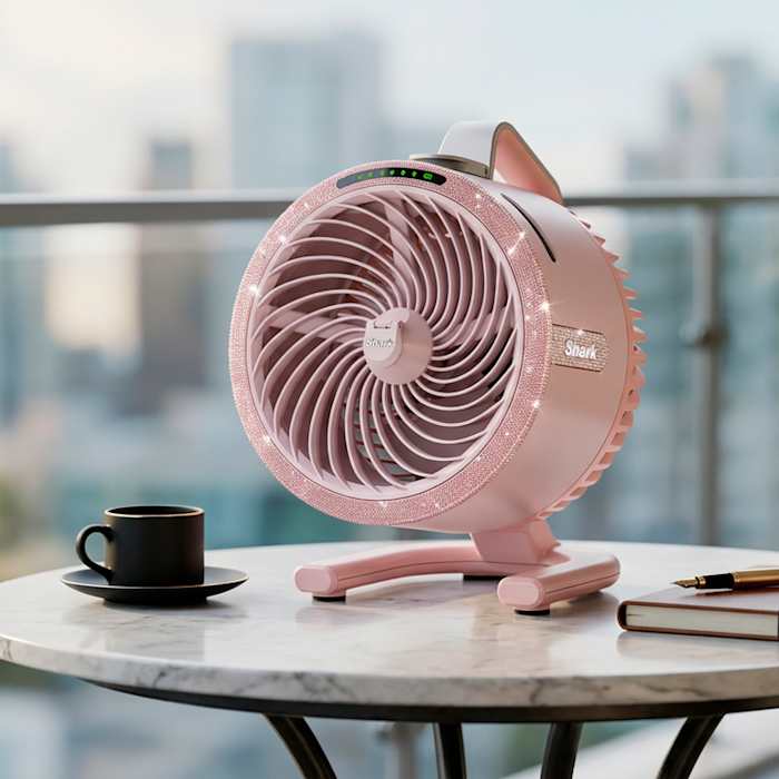 💝Warehouse Clearance💝Buy 2 get 2 free,Buy 4 for only $49.98💥💝Shark FlexBreeze HydroGo™ Pro Fan in Diamond