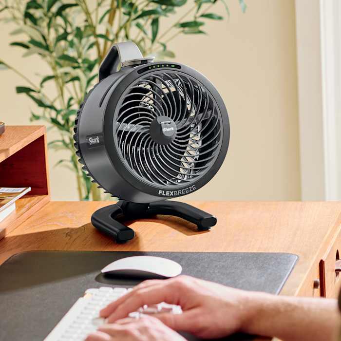💝Warehouse Clearance💝Buy 2 get 2 free,Buy 4 for only $49.98💥💝Shark FlexBreeze HydroGo™ Pro Fan in Diamond