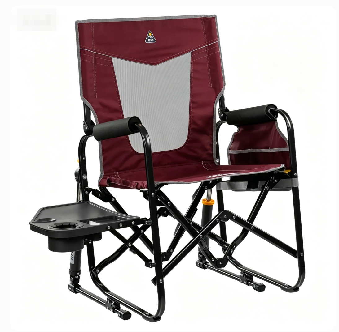 💝Warehouse Clearance💝Buy 2 get 2 free,Buy 4 for only $43.9💥GCI Outdoor Freestyle Pro Rocker Chair w/ Collapsible Side Table✅400-lb Weight Capacity