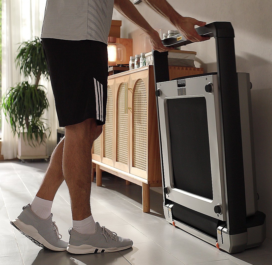 💝New Year Clearance, Buy 1 Get 1 Free 💝Double Fold & Stow Treadmill （supports up to 440 lbs）