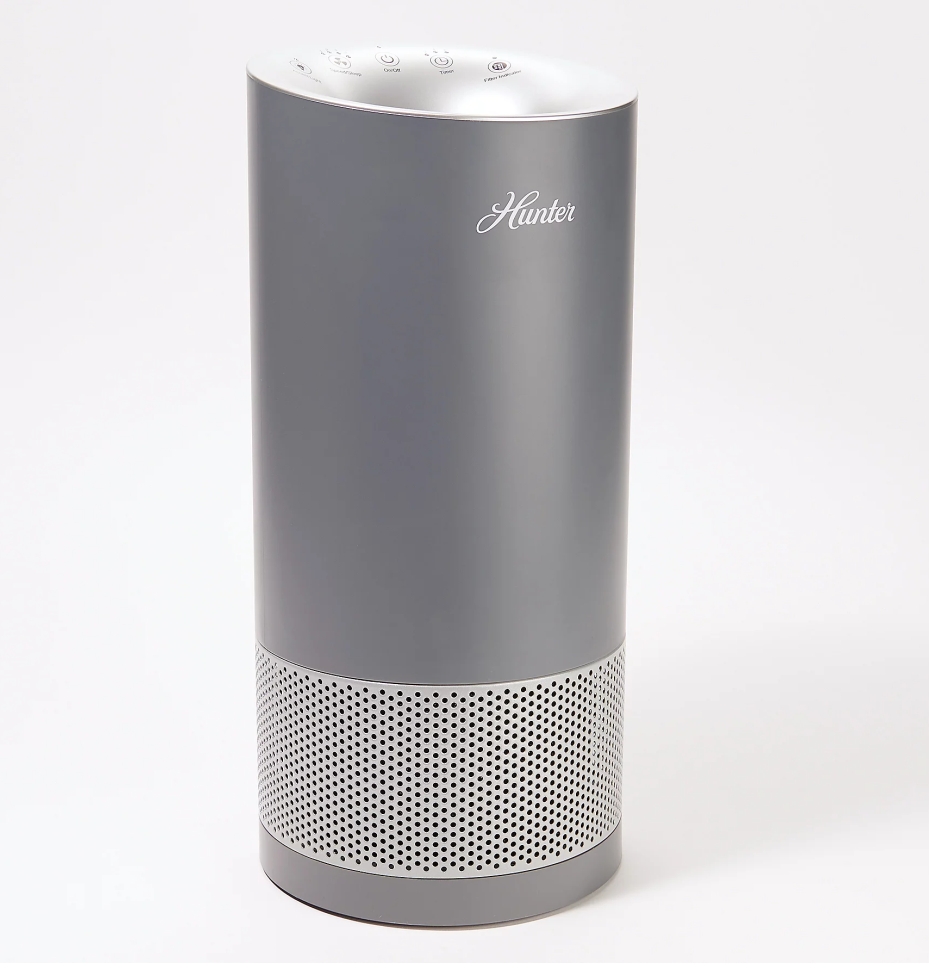 🎉New Year's Sale  up to 80%💝✨ Buy 2 Get 2 Free ✨Hunter HP400 Tower Air Purifier w/ EcoSilver and HEPA Filtration