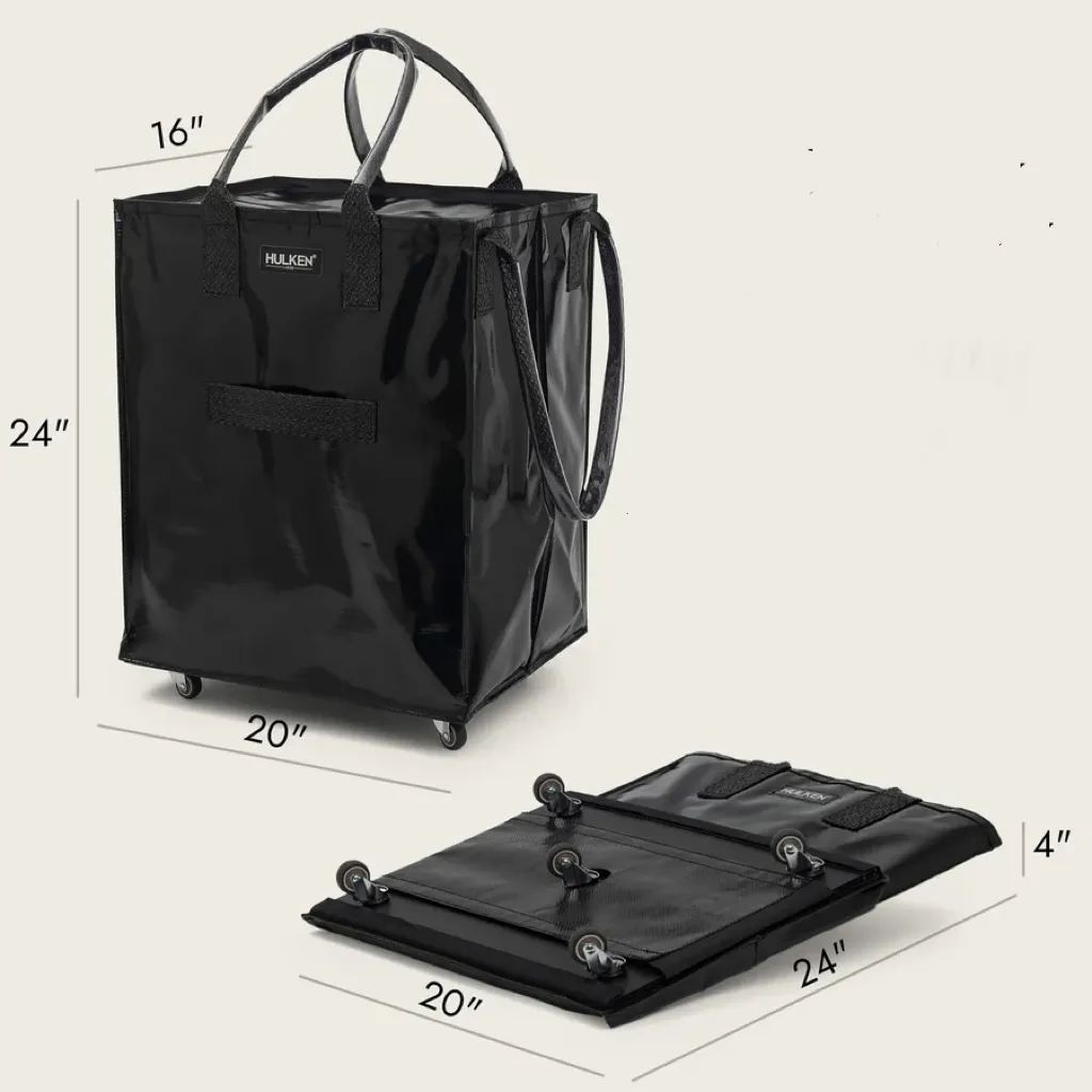 💝𝐂𝐡𝐫𝐢𝐬𝐭𝐦𝐚𝐬 𝐒𝐩𝐞𝐜𝐢𝐚𝐥 𝐎𝐟𝐟𝐞𝐫✨✨ Large Rolling Tote Bag with Zip Top Closure