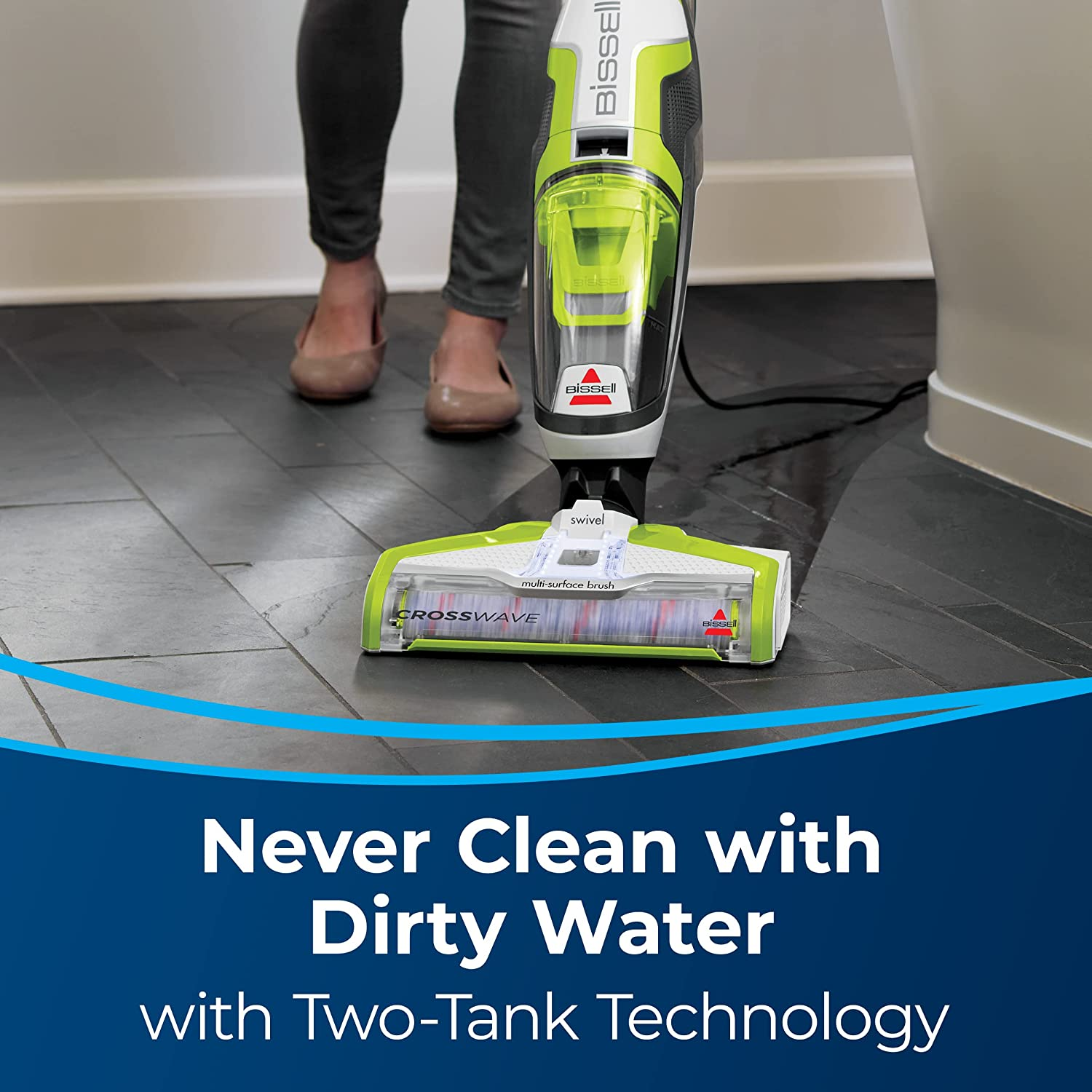 Soon to be sold out!!💝Last Day For Clearance,  Buy 1 Get 1 Free✨BISSELL CrossWave Floor and Area Rug Cleaner