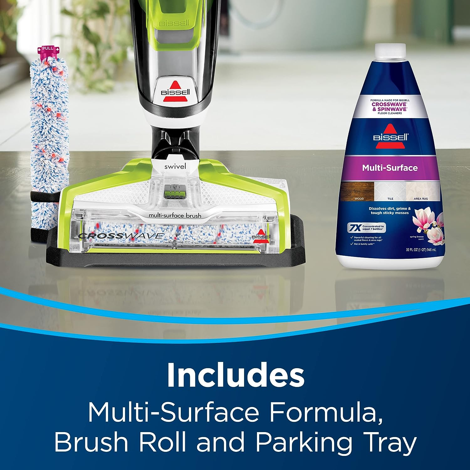 Soon to be sold out!!💝Last Day For Clearance,  Buy 1 Get 1 Free✨BISSELL CrossWave Floor and Area Rug Cleaner