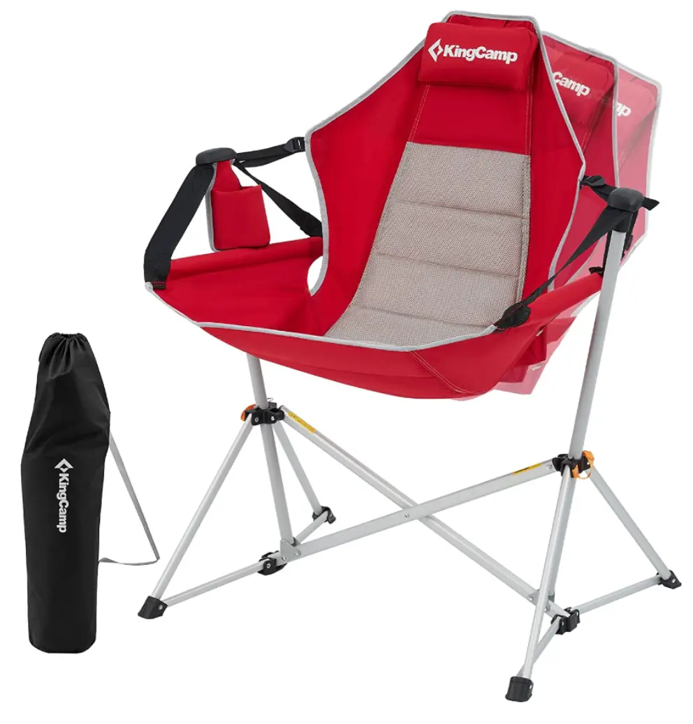 💝Last Day For Clearance , Buy 2 Get 2 Free💥KingCamp Hammock Camping Chair, 450-lb Weight Capacity