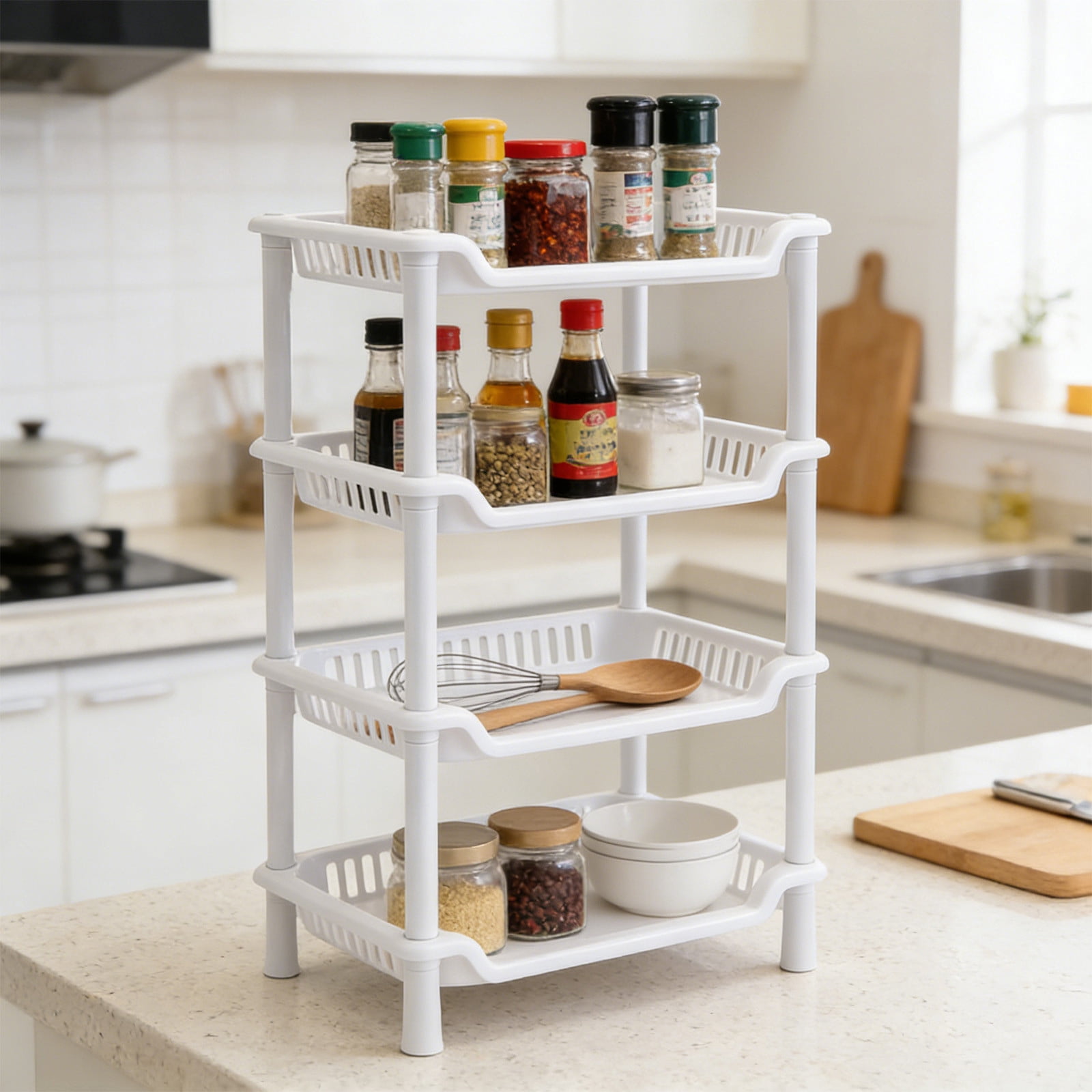 Soon to be sold out💥💥💥 Buy 2 Get 2 Free 💝Pop-It 4-Tier Heavy Duty Rack