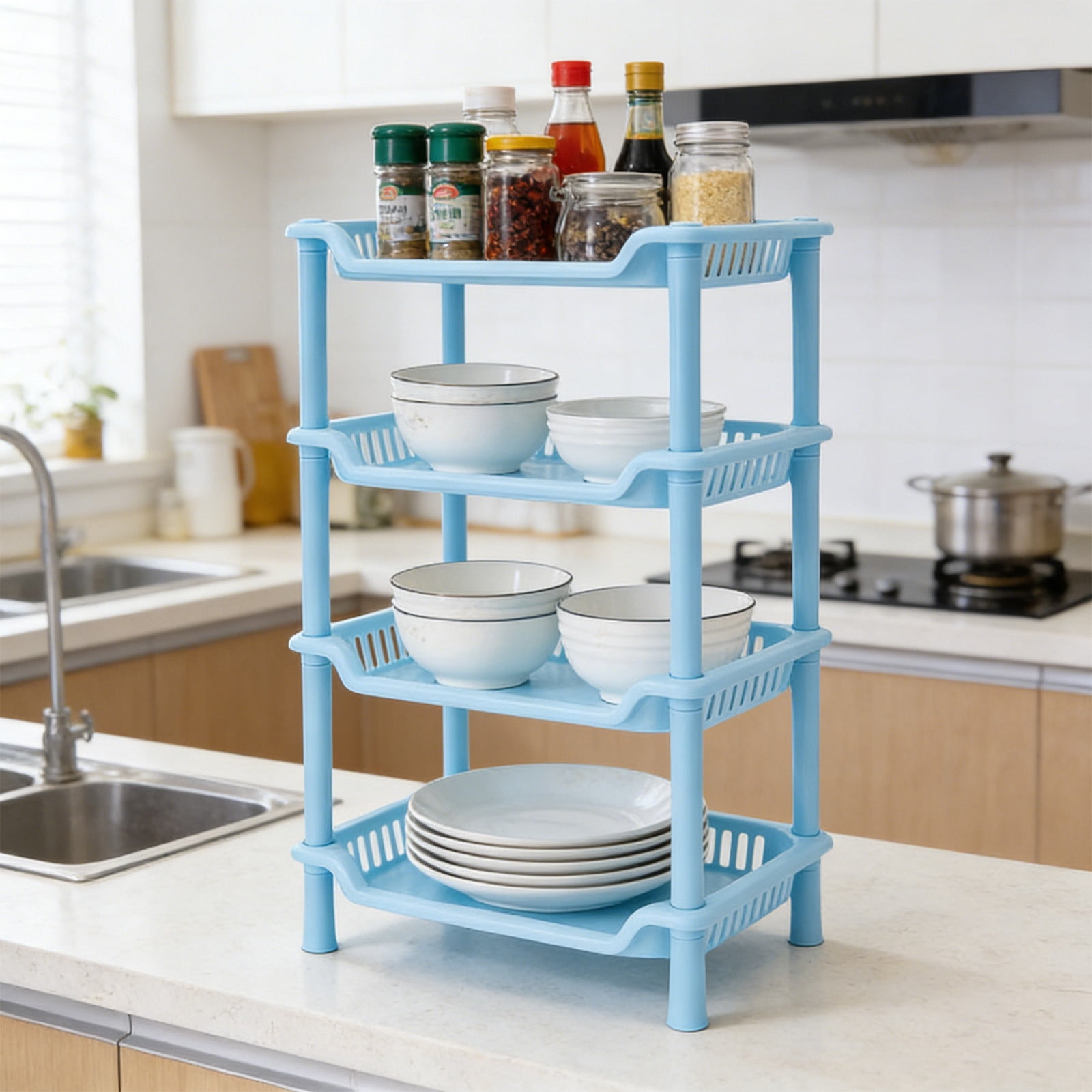Soon to be sold out💥💥💥 Buy 2 Get 2 Free 💝Pop-It 4-Tier Heavy Duty Rack