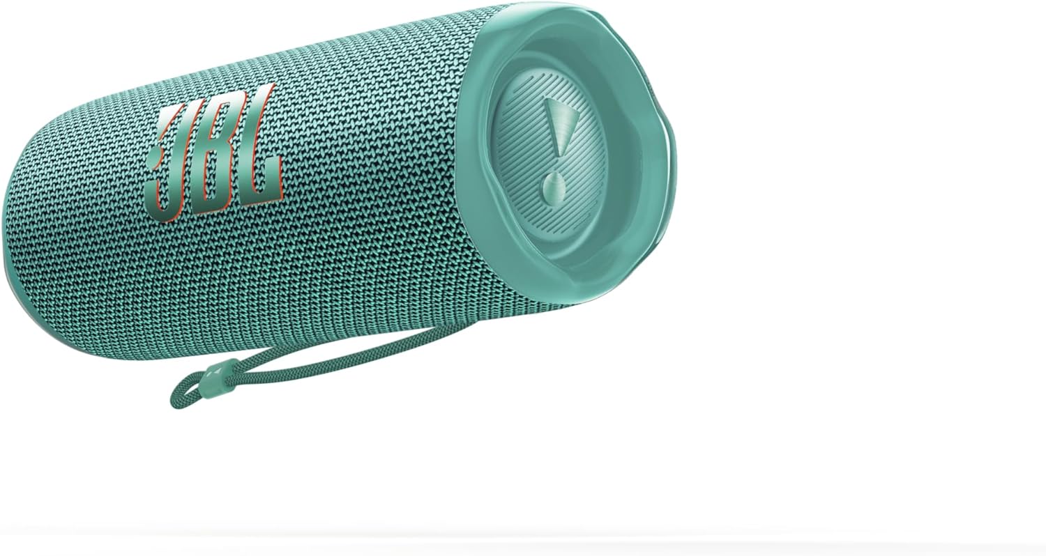 JBL Flip 6 - Portable Bluetooth Speaker, powerful sound and deep bass, IPX7 waterproof, 12 hours of playtime, JBL PartyBoost for multiple speaker pairing for home, outdoor and travel (Blue)