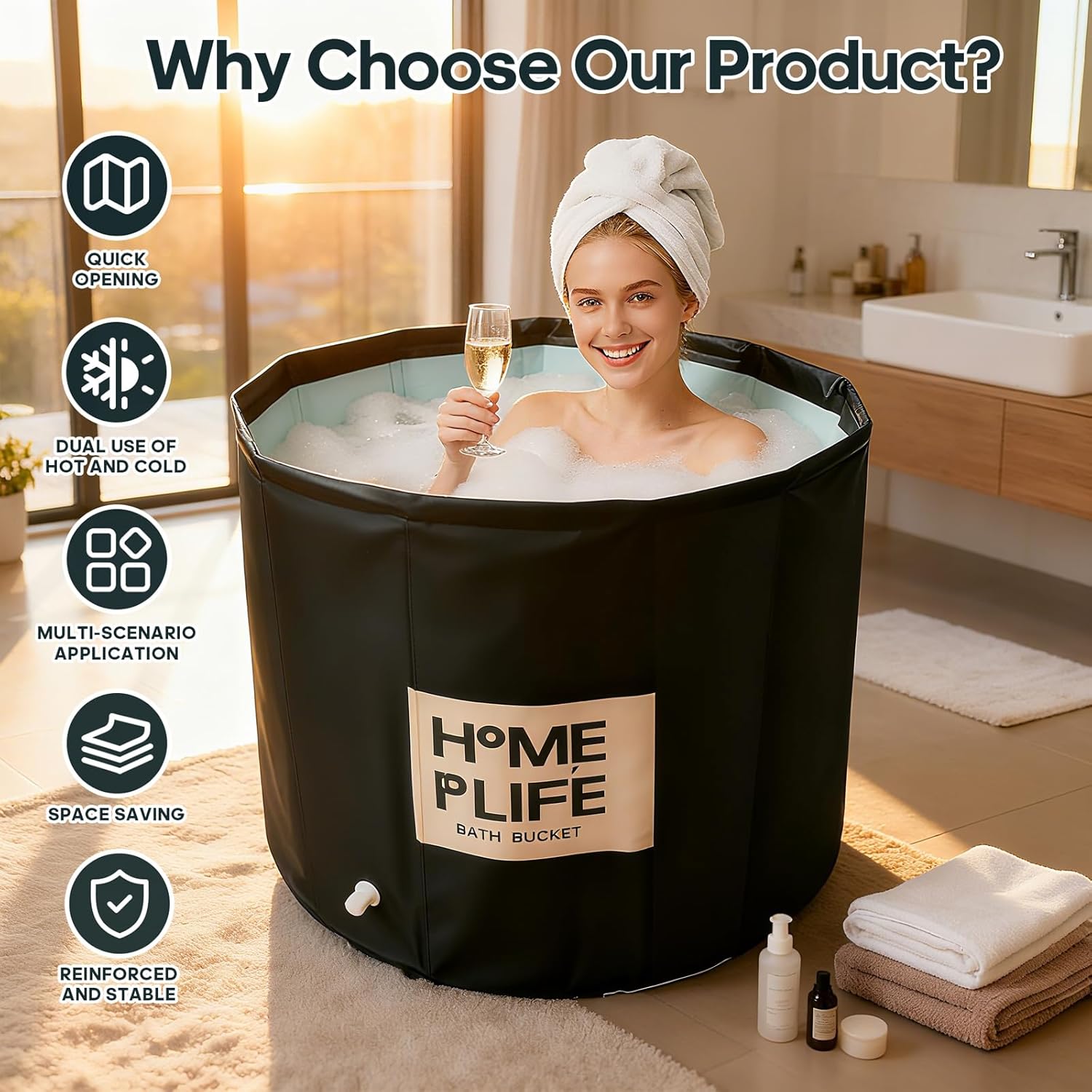 "Soon to be sold out!!💝Last Day For Clearance✨Taos by Bestway 5-7 Person EnergySense Inflatable Heated Hot Tub  "