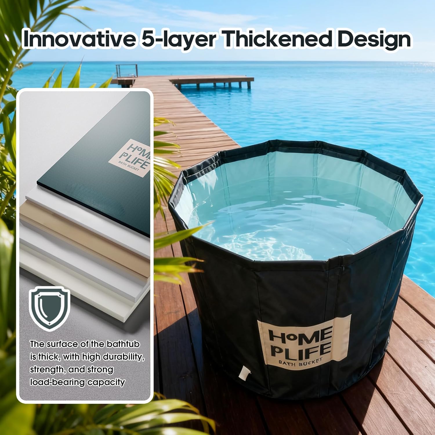 "Soon to be sold out!!💝Last Day For Clearance✨Taos by Bestway 5-7 Person EnergySense Inflatable Heated Hot Tub  "